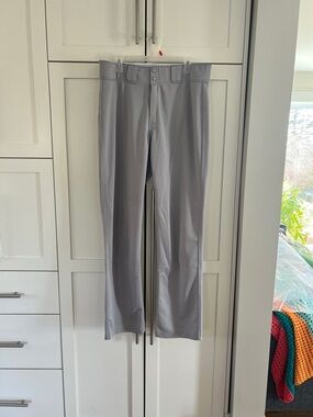 Easton Men's Athletic Stretch Baseball Pants in Light Gray